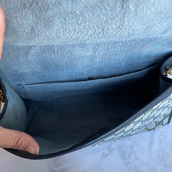 Authentic Gucci vintage web sherry line sherry line clutch bag 89.01.031 (B1020) - Picture 9 of 15